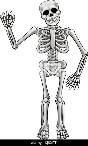 Cartoon Skeleton Stock Vector