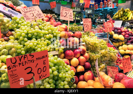 Olivar Market, Mallorca, Balearic Isles, Spain Stock Photo