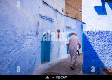 Morocco, Chefchaouen, daily life Stock Photo