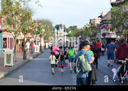 Disneyworld in Los Angeles Stock Photo