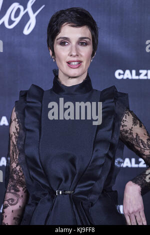 Madrid, Madrid, Spain. 23rd Nov, 2017. Paz Vega attends Calcedonia 25 years party at Real Jardin Botanico on November 23, 2017 in Madrid Credit: Jack Abuin/ZUMA Wire/Alamy Live News