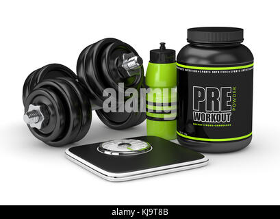 3d Render Of Preworkout Shaker Over White Stock Photo - Download Image Now  - Exercising, Rocket Booster, Amino Acid - iStock