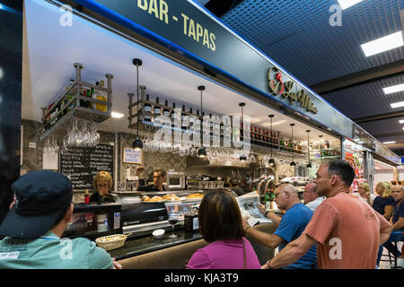 Olivar Market, Mallorca, Balearic Isles, Spain Stock Photo