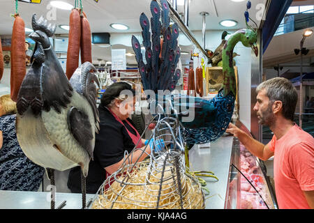 Olivar Market, Mallorca, Balearic Isles, Spain Stock Photo