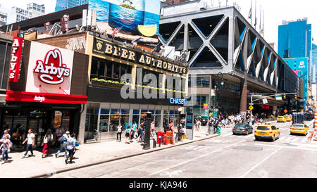 urban life scene in New York City Stock Photo
