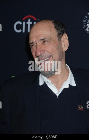 NEW YORK, NY - OCTOBER 06: F. Murray Abrahamattends the PaleyFest New York 2016 'Homeland' screening and panel discussion at The Paley Center for Media on October 6, 2016 in New York City.    People:  F. Murray Abraham Stock Photo