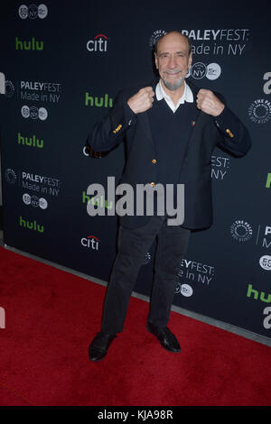 NEW YORK, NY - OCTOBER 06: F. Murray Abrahamattends the PaleyFest New York 2016 'Homeland' screening and panel discussion at The Paley Center for Media on October 6, 2016 in New York City.    People:  F. Murray Abraham Stock Photo