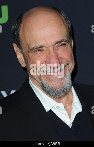 NEW YORK, NY - OCTOBER 06: F. Murray Abrahamattends the PaleyFest New York 2016 'Homeland' screening and panel discussion at The Paley Center for Media on October 6, 2016 in New York City.    People:  F. Murray Abraham Stock Photo