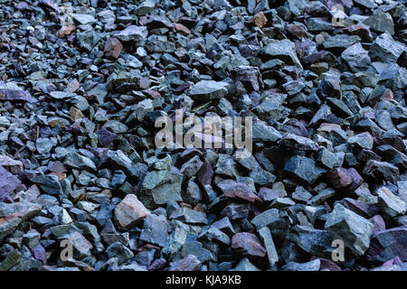 Abstract natural background with scree stones Stock Photo