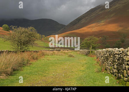 Wasdale Head, Lake District, Cumbria. England. Uk Stock Photo