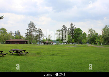 Gfp pennsylvania promised land state park picnic area Stock Photo