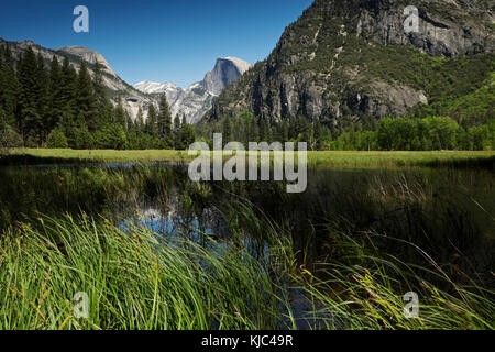 Half Dome mountain in Yosemite National Park in California, USA Stock Photo