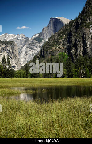 Half Dome mountain in Yosemite National Park in California, USA Stock Photo