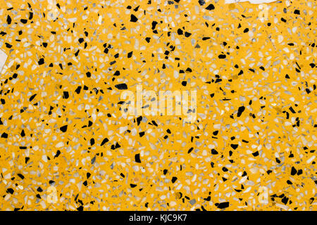 Abstract background of colorful polished stone wall with seamless pattern. Stock Photo