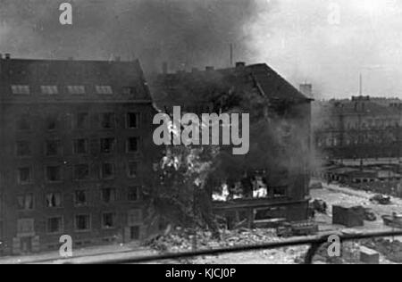 Shellhuset on fire 2 Stock Photo - Alamy