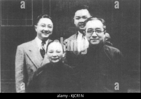 Hu Shih and his family 2 Stock Photo - Alamy