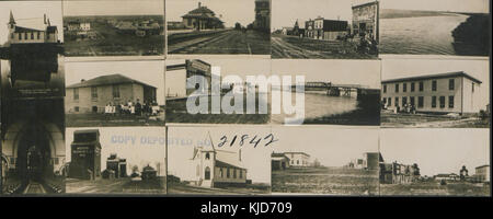 Views of Antler, Saskatchewan (HS85 10 21842) Stock Photo