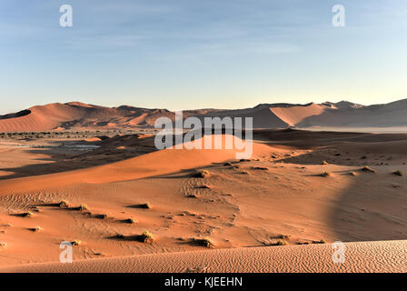 Hidden Vlei in the southern part of the Namib Desert, in the Namib-Naukluft National Park of Namibia. Stock Photo