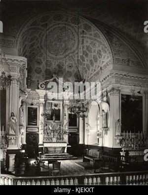 This title refers to the Church of the Visitation of the Blessed Virgin Mary, with a focus on the architecture and religious significance of the church. Stock Photo