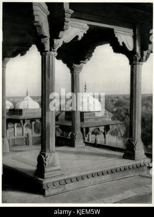 Akbar's Tomb in Sikandra near Agra   1928 Stock Photo