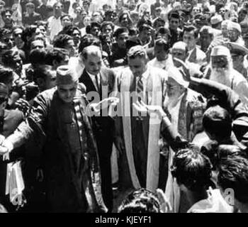 Abdel Nasser receives an honorary doctorate in law from Aligarh Muslim University Stock Photo