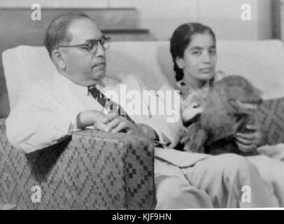 Dr. Ambedkar with his second wife Dr. Savita Ambedka Stock Photo - Alamy