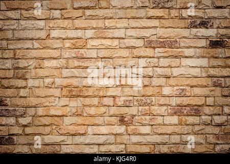 pattern of decorative slate stone wall surface Stock Photo