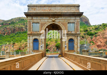 Hartbeespoort Dam Arch in Pretoria, South Africa. Stock Photo