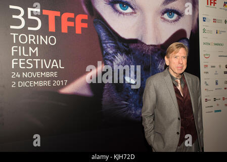 Turin, Piedmont, Italy. 24th Nov, 2017. Torino, Italy-November 24, 2017: Timothy Spall on the redcarpet of the 35 Torino Film Festival in Turin, Italy Credit: Stefano Guidi/ZUMA Wire/Alamy Live News Stock Photo