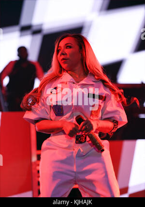 Norfolk, VIRGINIA, USA. 24th Nov, 2017. XSCAPE brings THE GREAT XSCAPE TOUR to the CONSTANT CENTER at OLD DOMINION UNIVERSITY in NORFOLK, VIRGINIA on 24 NOVEMBER 2017. Credit: Jeff Moore/ZUMA Wire/Alamy Live News Stock Photo