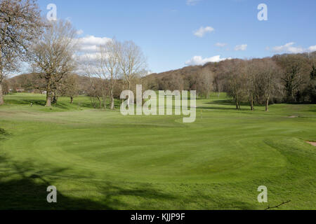 Beauchief golf course, Sheffield England UK, suburban golf club Stock ...