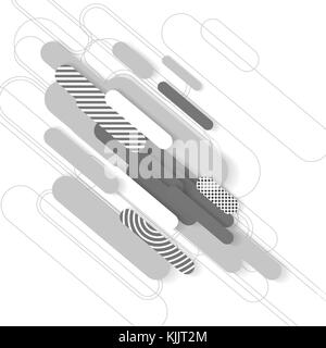 Abstract rounded banner Stock Vector
