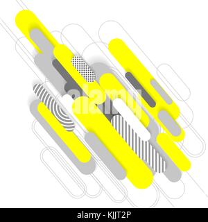 Abstract rounded banner Stock Vector