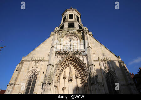 St Leonard's catholic church, Honfleur, France. Stock Photo