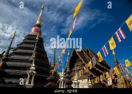 Wat Phan Tao, Chiang Mai. Thailand. Thailand. Stock Photo