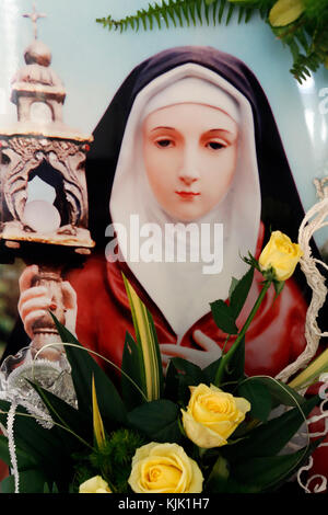 Mary of the Passion who founded the Franciscan Missionaries of Mary in British India in 1877. Dalat. Vietnam. Stock Photo