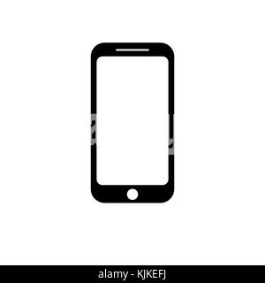 Icon smartphone in trendy flat style Stock Vector