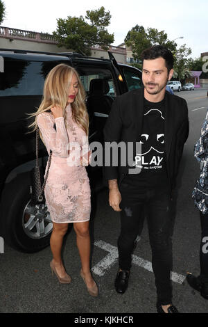 WEST HOLLYWOOD, CA - JUNE 14: Guest attends the House of CB Flagship Store Launch party at the House of CB on June 14, 2016 in West Hollywood, California  People:  Guest Stock Photo