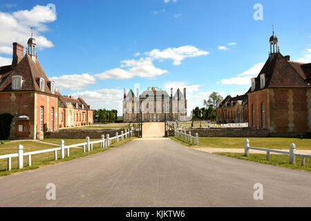 Haras (stud farm) national du Pin, created in 1715. France. Stock Photo