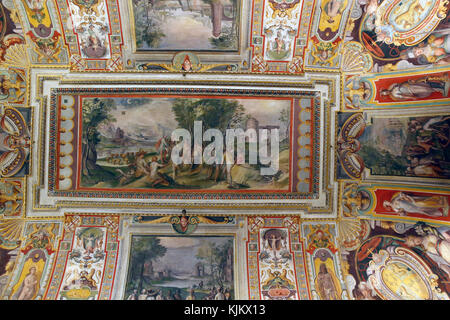 Barberini gallery, Rome. Ceiling. Italy. Stock Photo