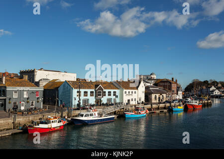 Weymouth Harbour Stock Photo