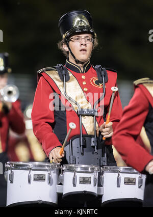 Football action with Sutter vs. Chico High School in Chico, California. Stock Photo