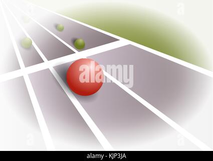 winner concept, abstract vector illustration with leader symbol Stock Vector