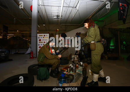 Nadarzyn, Poland. 25th Nov, 2017. Poland, Nadarzyn, November 25th, 2017: Warsaw Comic Con runs its seccond edition, exhibiting pop art and culture of Star Wars, Game of Thrones, cosplay, gaming and many other themes. Credit: Jake Ratz/Ģ����ý Live News Stock Photo