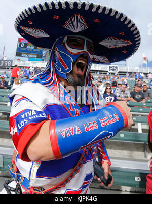 November 19, 2017 Buffalo Bills fan during the football game between the Buffalo  Bills and the Los Angeles Chargers at the StubHub Center in Carson,  California. Charles Baus/CSM Stock Photo - Alamy