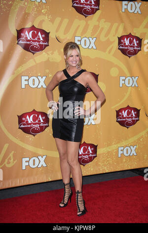 LAS VEGAS, NV - DECEMBER 6:  Nancy O'Dell  at the American Country Awards 2010 at the MGM Grand Hotel & Casino's Grand Garden Arena on December 6, 2010 in Las Vegas, Nevada   People:  Nancy O'Dell Stock Photo