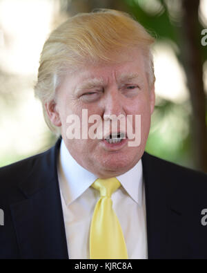 PALM BEACH FL - JANUARY 04: Donald Trump, Melania Trump and Barron Trump attend The Trump Invitational Grand Prix at Club Mar-a-Lago on January 4, 2015 in Miami, Florida   People:  Donald Trump  Transmission Ref:  MNC5  Must call if interested Michael Storms Storms Media Group Inc. 305-632-3400 - Cell 305-513-5783 - Fax MikeStorm@aol.com Stock Photo