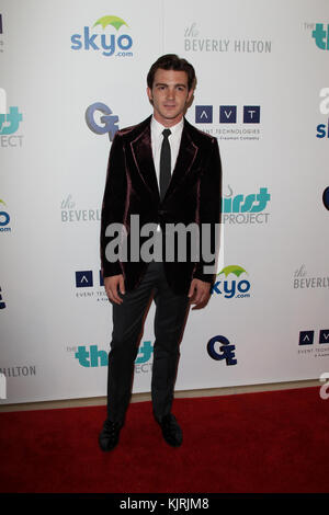 BEVERLY HILLS, CA - JUNE 25:  Drake Bell attends the 4th annual Thirst Gala held at The Beverly Hilton Hotel on June 25, 2013 in Beverly Hills, California  People:  Drake Bell Stock Photo