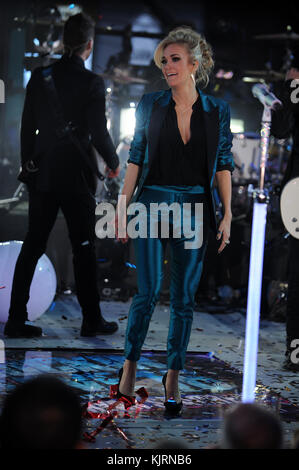 Carrie Underwood Performs During The Times Square New Year's Eve 