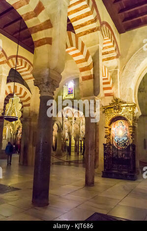 Visigothic Horseshoe Arches, Interior Of Mosque-cathedral, Mezquita 